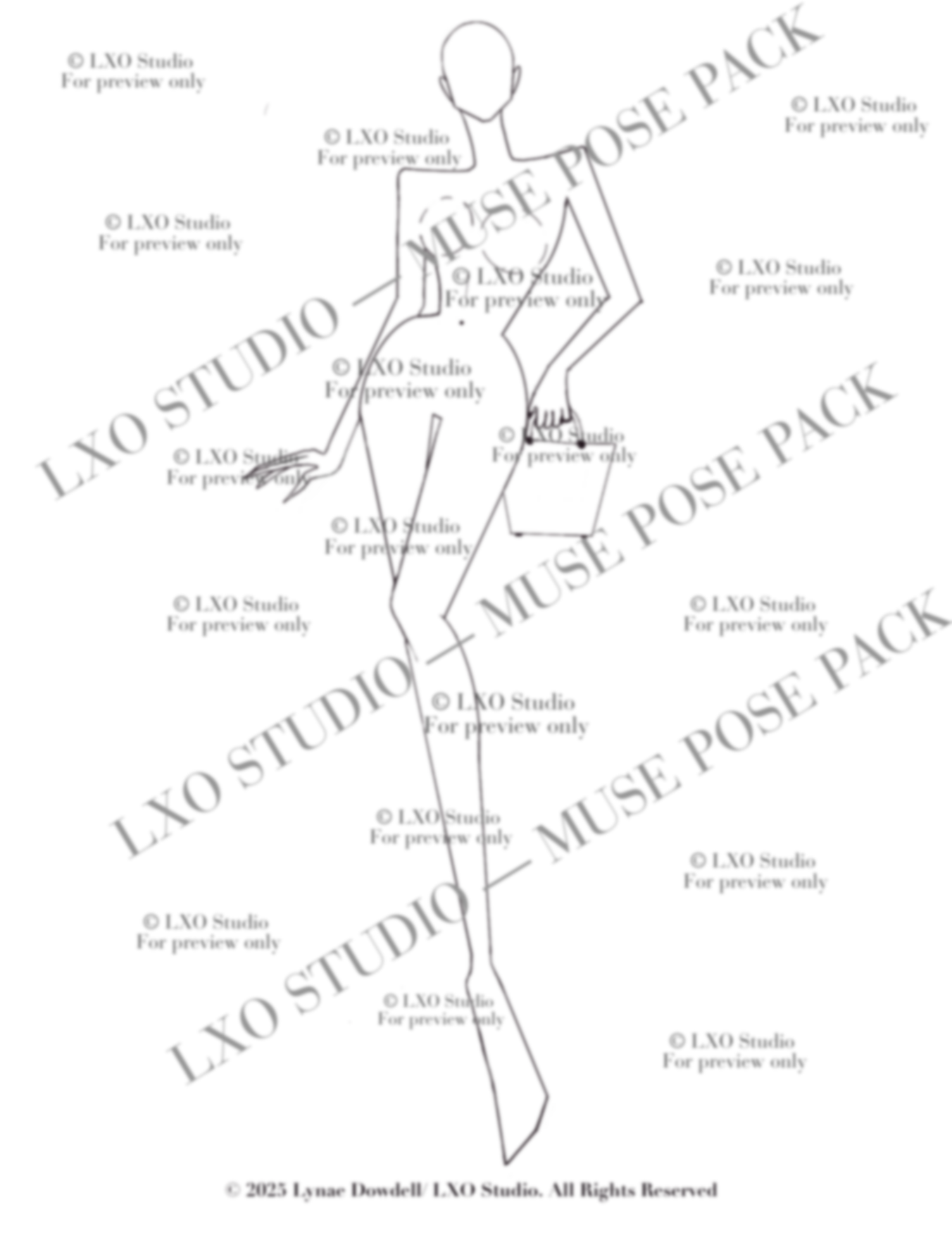 Muse Pose Pack – Volume 1