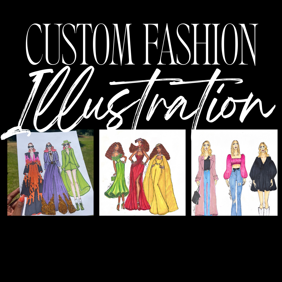 Custom Fashion Illustration