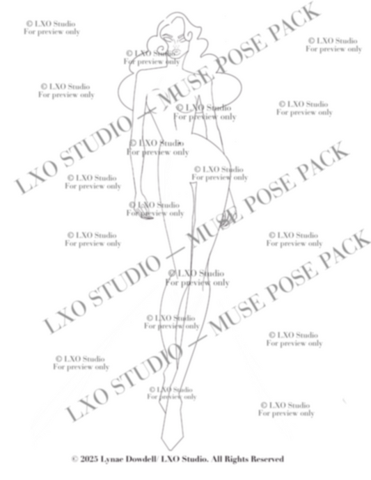 Muse Pose Pack – Volume 1