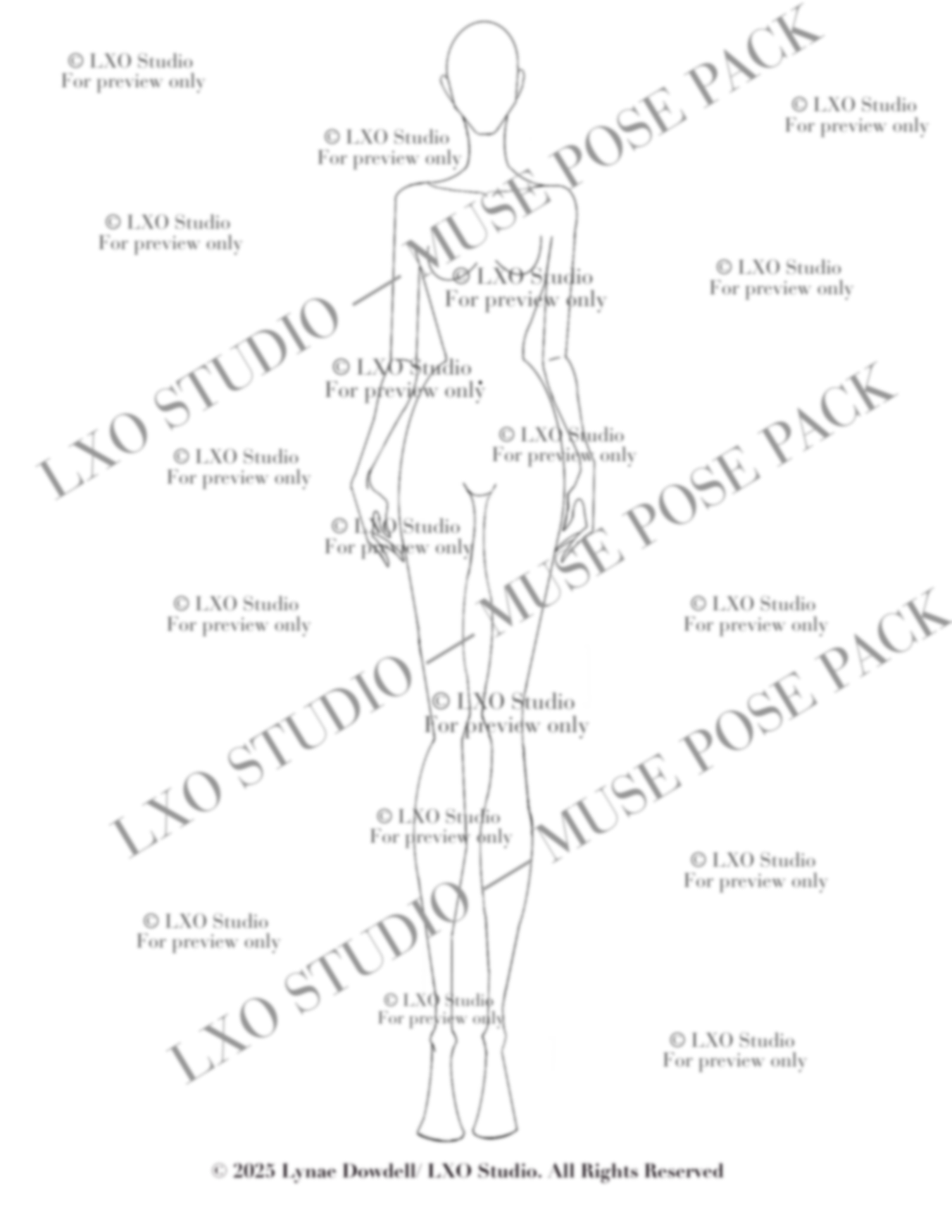 Muse Pose Pack – Volume 1