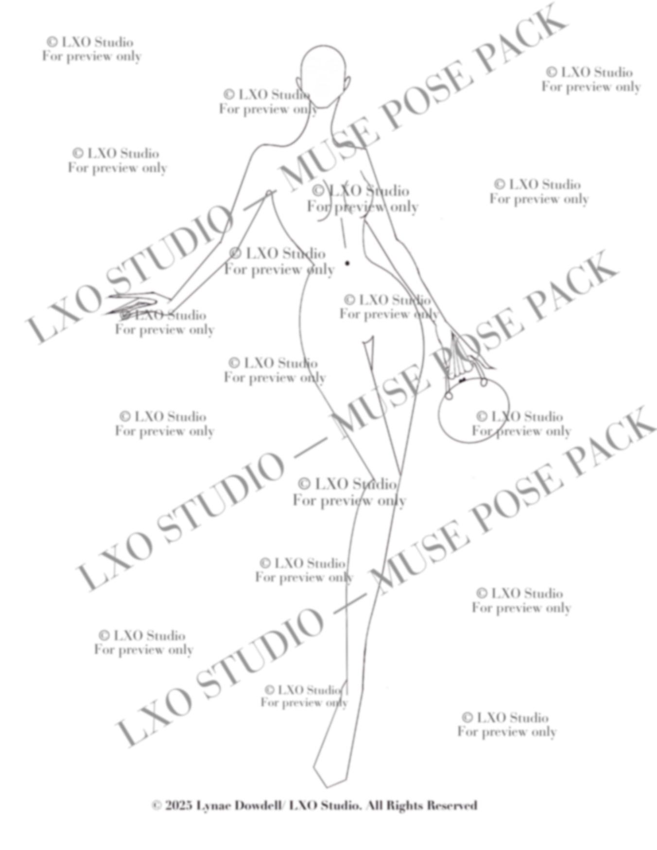 Muse Pose Pack – Volume 1