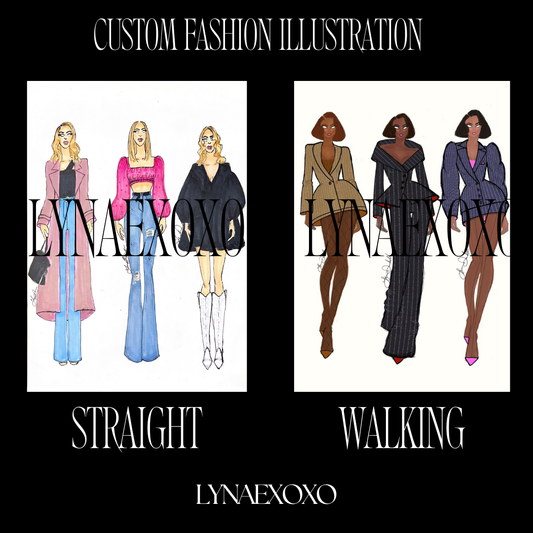 Custom Fashion Illustration